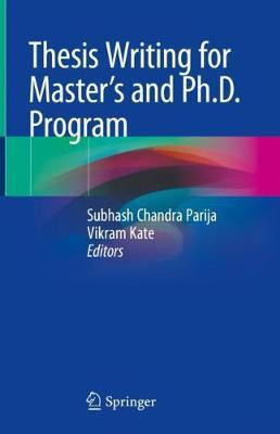 Thesis Writing for Master's and Ph.D. Program(English, Hardcover, unknown)
