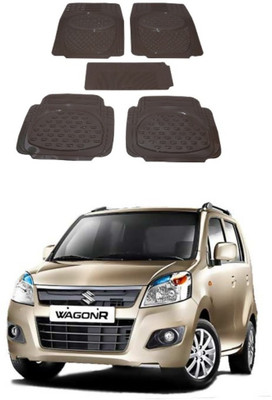 Autoxygen Rubber Standard Mat For  Maruti Suzuki WagonR(Beige)