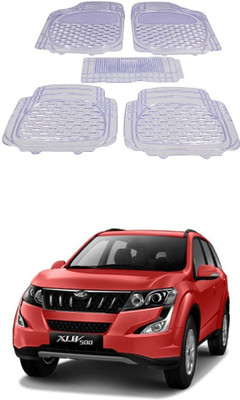 Autoxygen Rubber Standard Mat For  Mahindra XUV(White)