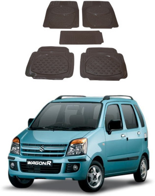 Autoxygen Rubber Standard Mat For  Maruti Suzuki WagonR(Beige)