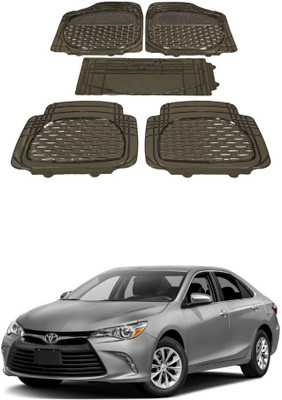Autoxygen Rubber Standard Mat For  Toyota Camry(Brown)