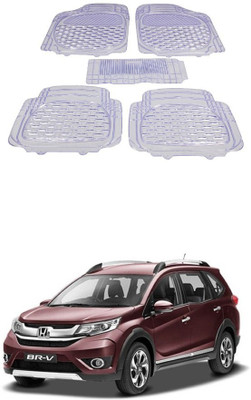 Autoxygen Rubber Standard Mat For  Honda BRV(White)