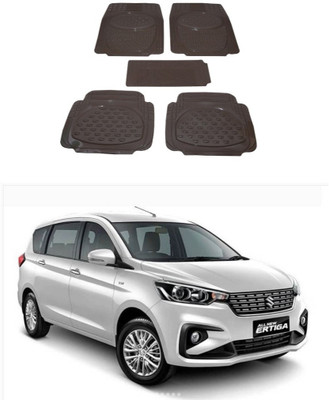 Autoxygen Rubber Standard Mat For  Maruti Suzuki Ertiga(Beige)