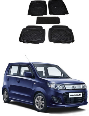 Autoxygen Rubber Standard Mat For  Maruti Suzuki WagonR Stingray(Black)