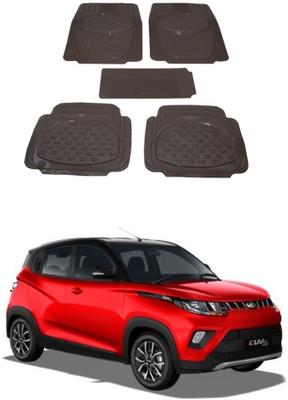 Autoxygen Rubber Standard Mat For  Mahindra KUV 100(Beige)