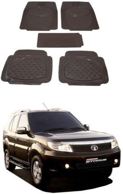 Autoxygen Rubber Standard Mat For  Tata Safari(Beige)