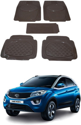 Autoxygen Rubber Standard Mat For  Tata Nexon(Beige)