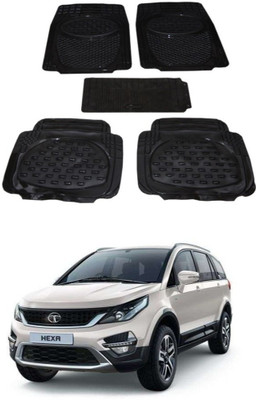 Autoxygen Rubber Standard Mat For  Tata Hexa(Black)