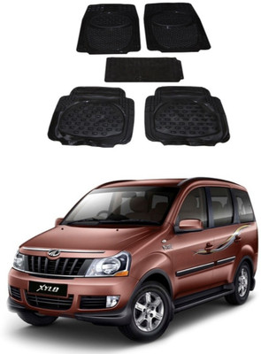Autoxygen Rubber Standard Mat For  Mahindra Xylo(Black)