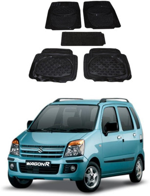 Autoxygen Rubber Standard Mat For  Maruti Suzuki WagonR(Black)
