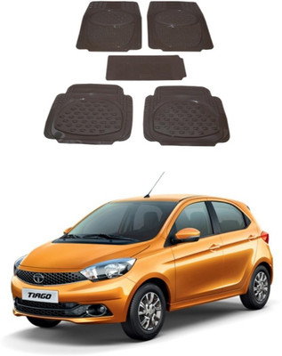 Autoxygen Rubber Standard Mat For  Tata Tiago(Beige)