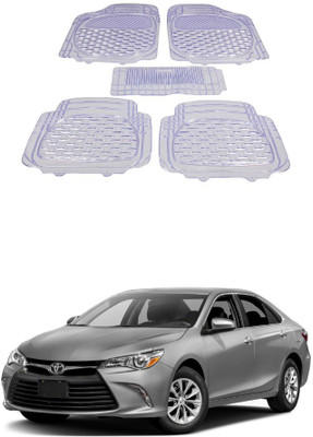 Autoxygen Rubber Standard Mat For  Toyota Camry(White)