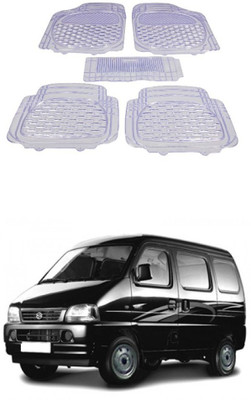 Autoxygen Rubber Standard Mat For  Maruti Suzuki Versa(White)