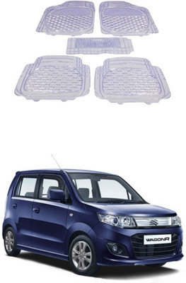 Autoxygen Rubber Standard Mat For  Maruti Suzuki WagonR Stingray(White)