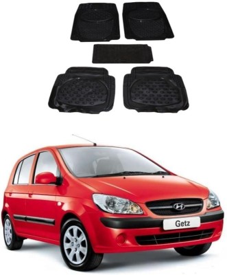 Autoxygen Rubber Standard Mat For  Hyundai Getz(Black)