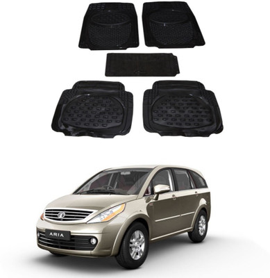Autoxygen Rubber Standard Mat For  Tata Aria(Black)