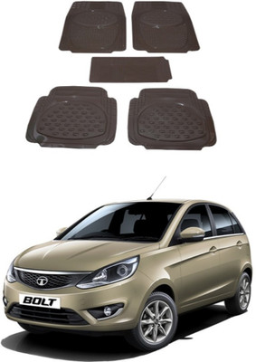 Autoxygen Rubber Standard Mat For  Tata Bolt(Beige)