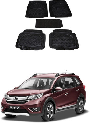 Autoxygen Rubber Standard Mat For  Honda BRV(Black)