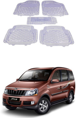 Autoxygen Rubber Standard Mat For  Mahindra Xylo(White)