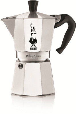 

Bialetti MOKA EXPRESS 18 Cups Coffee Maker(Aluminium)