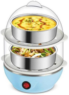

MOHAK 14 Eggs Electric Poacher Auto Egg Boiler Steamer Breakfast Cooker Kitchen Tools MH-658 Egg Cooker(14 Eggs)