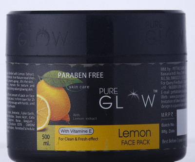 

PURE GLOW LEMON FACE PACK(500 ml)