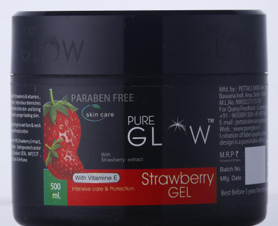 PURE GLOW STRAWBERRY FACIAL GEL(500 ml)