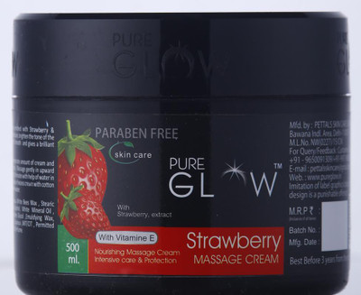 

PURE GLOW STRAWBERRY MASSAGE CREAM(500 ml)