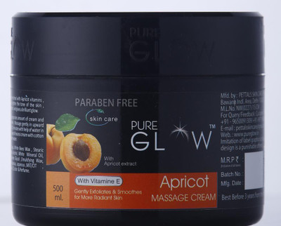 

pure glow MASSAGE CREAM APRICOT(500 ml)