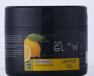 

PURE GLOW LEMON FACIAL GEL(500 ml)