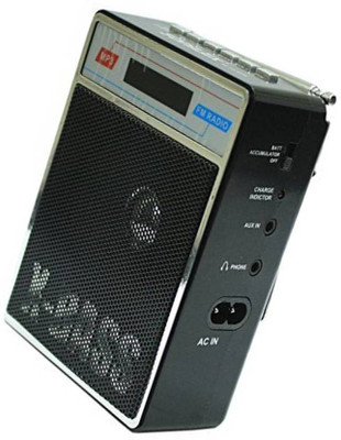 

Fangtooth SL-413 Radio FM Supports USB, Aux-in & Memory card FM Radio(Black)