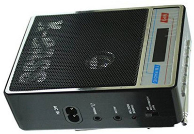 

Fangtooth SL-413 Super Bass Radio FM Supports USB Pendrive, Aux-in & Memory card FM Radio(Black)