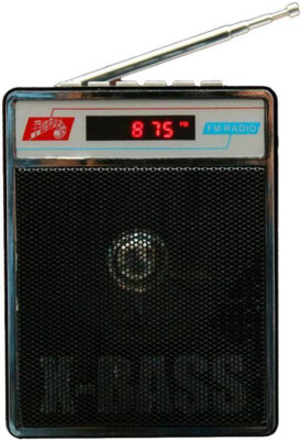 

Fangtooth FM Radio SL-413 Supports USB Pendrive, Aux-in and Memory card FM Radio(Black)