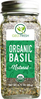 

Geo-Fresh Organic Basil 20g - USDA Certified(20)