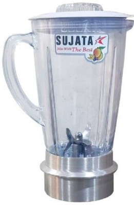 SUJATA Plastic Almunium Base Mixer Juicer Jar(1 L)