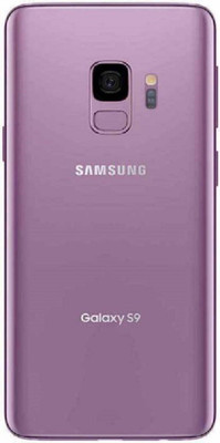 Plus Samsung Galaxy S9 Glass Back Panel(Purple)