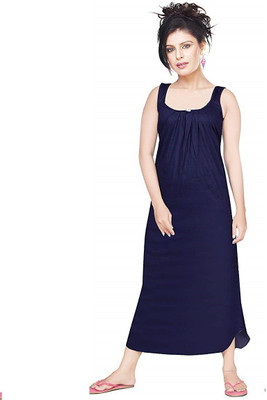 Fasla Women Nighty(Blue)