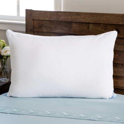 JDX Polyester Fibre Solid Sleeping Pillow Pack of 1(White)