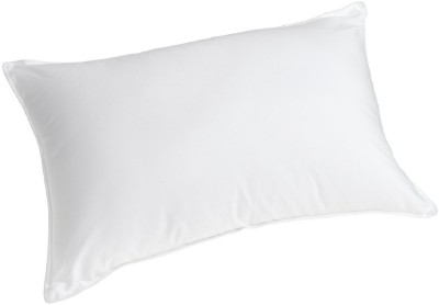 Embroco Polyester Fibre Solid Sleeping Pillow Pack of 1(White)