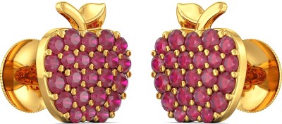 Joyalukkas Yellow Gold 22kt Stud Earring