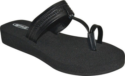 29% OFF on Healthline Mcp Women Black Flats