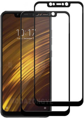 HOBBYTRONICS Edge To Edge Tempered Glass for VIVO X21(Pack of 1)