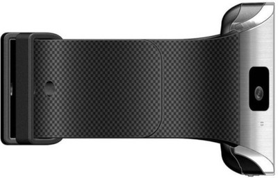 

Techno Frost DZ Silver Smartwatch(Black Strap Regular)