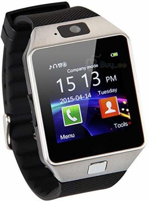 Safeway DZ09 Touch camera Bluetooth Wrist sim Smartwatch(Black Strap, free)