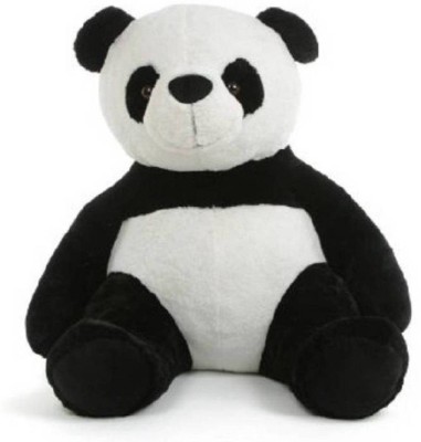 ToyHub 2 Feet Stuffed Spongy Hug-gable Cute Panda Teddy Bear  - 60 cm(Black/White)