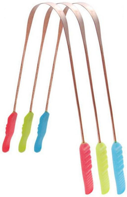 

ASTRONIA Steel Tongue Cleaner(Pack of 3)
