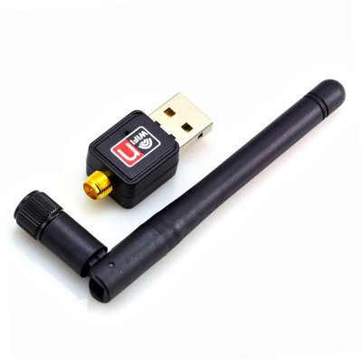 

LIFEMUSIC Wireless Fidelity (Wifi) Adapter N900mbps Wireless Usb Adapter with Antenna USB Adapter(Black)