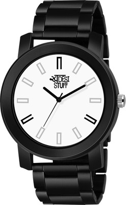 SWADESI STUFF Black Metal Strap Luxury watch Series Analog Watch  - For Men