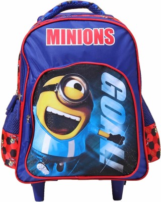 MINIONS Goal 41cm Trolley Primary (Primary 1st-4th Std) School Bag(Blue, 16 inch)