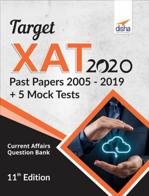 Target XAT 2020 (Past Papers 2005 - 2019 + 5 Mock Tests) 11th Edition(English, Paperback, Disha Experts)